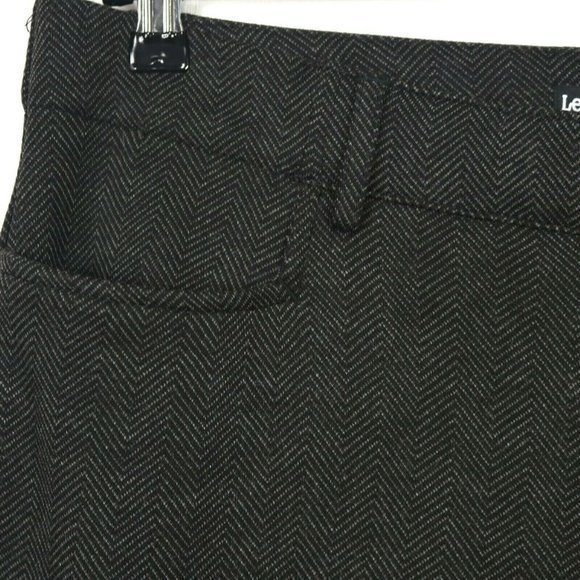 Lee Comfort Fit Pants Straight Gray Knit‎ Stretch 16 Short 16 x 30 - Picture 10 of 12